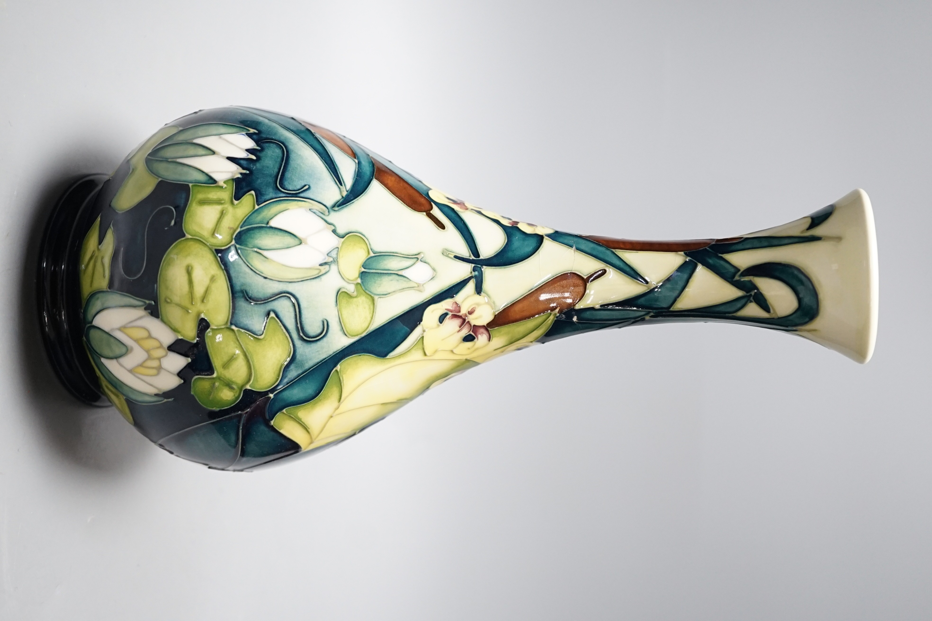 A Moorcroft pottery vase, decorated with the 